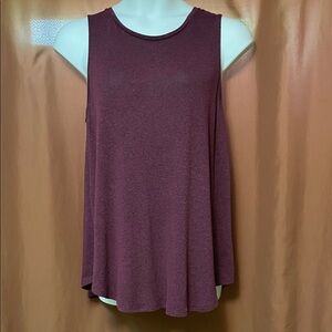Old Navy Sleeveless Burgundy Tank Top